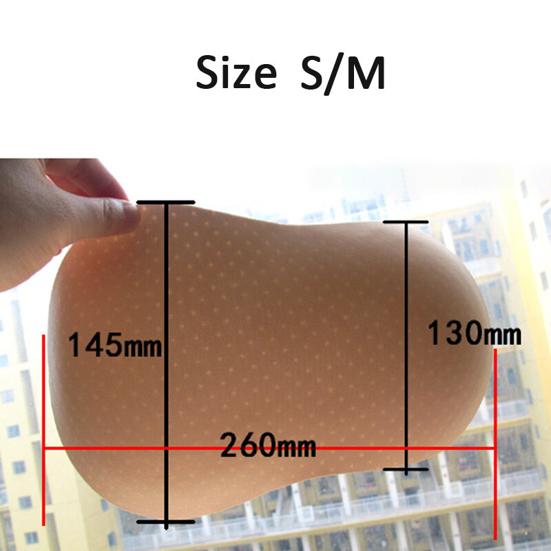 1Pair Hip Thigh Sponge Pads Foam Pads Enhancing Contour Breathable Reusable