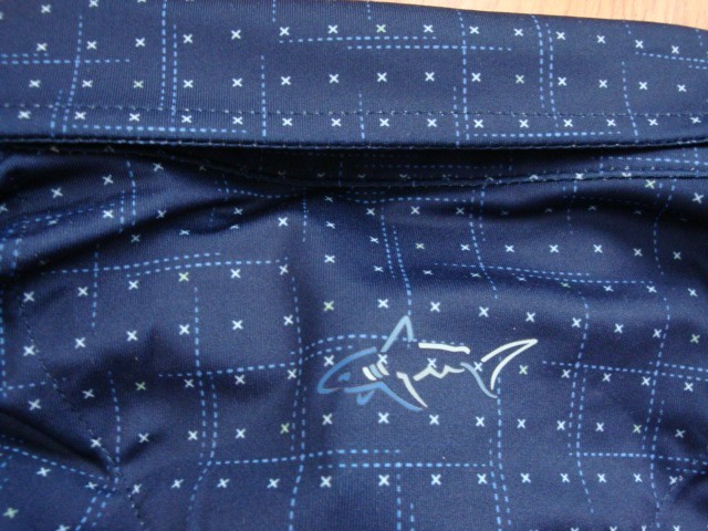 NWT Men’s Greg Norman ML75 Play Dry Polo Golf Polo Shirt Blue L