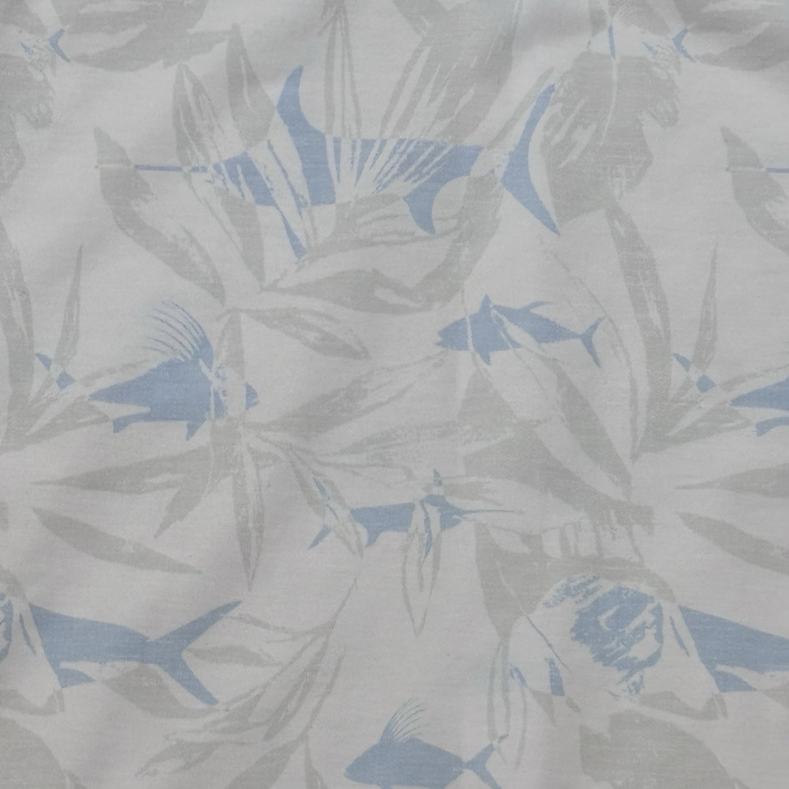 Mens Huk Fishing Button Down Shirt L Fish Print Stretch Performance Casual
