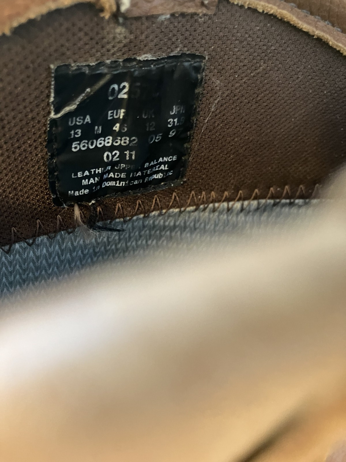 Wolverine Men’s Size 13/46 10 Inch Wellington Brown Leather Work Boots