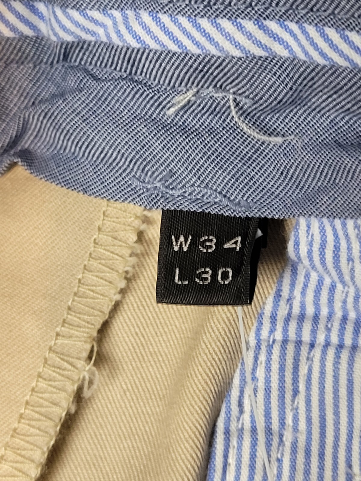 J. Crew Bowery Pant Men’s Size 34×30 Slim-Fit Kakhis New
