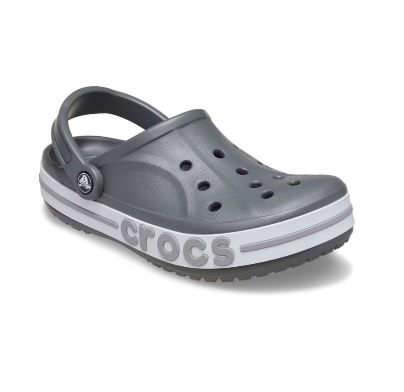Crocs Unisex Bayaband Clog – Slate Grey/Multi