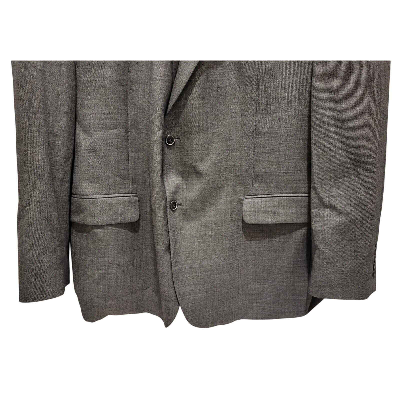 Jos A Bank Tailored Fit Heather Gray Mens Suit Coat M *See Item Description*
