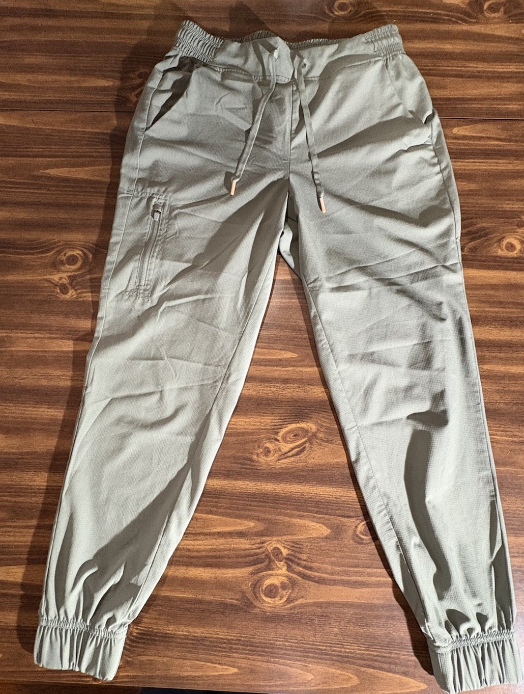 Eddie Bauer Performance Jogger Womens Size Med Agave Green Lightweight Athletic
