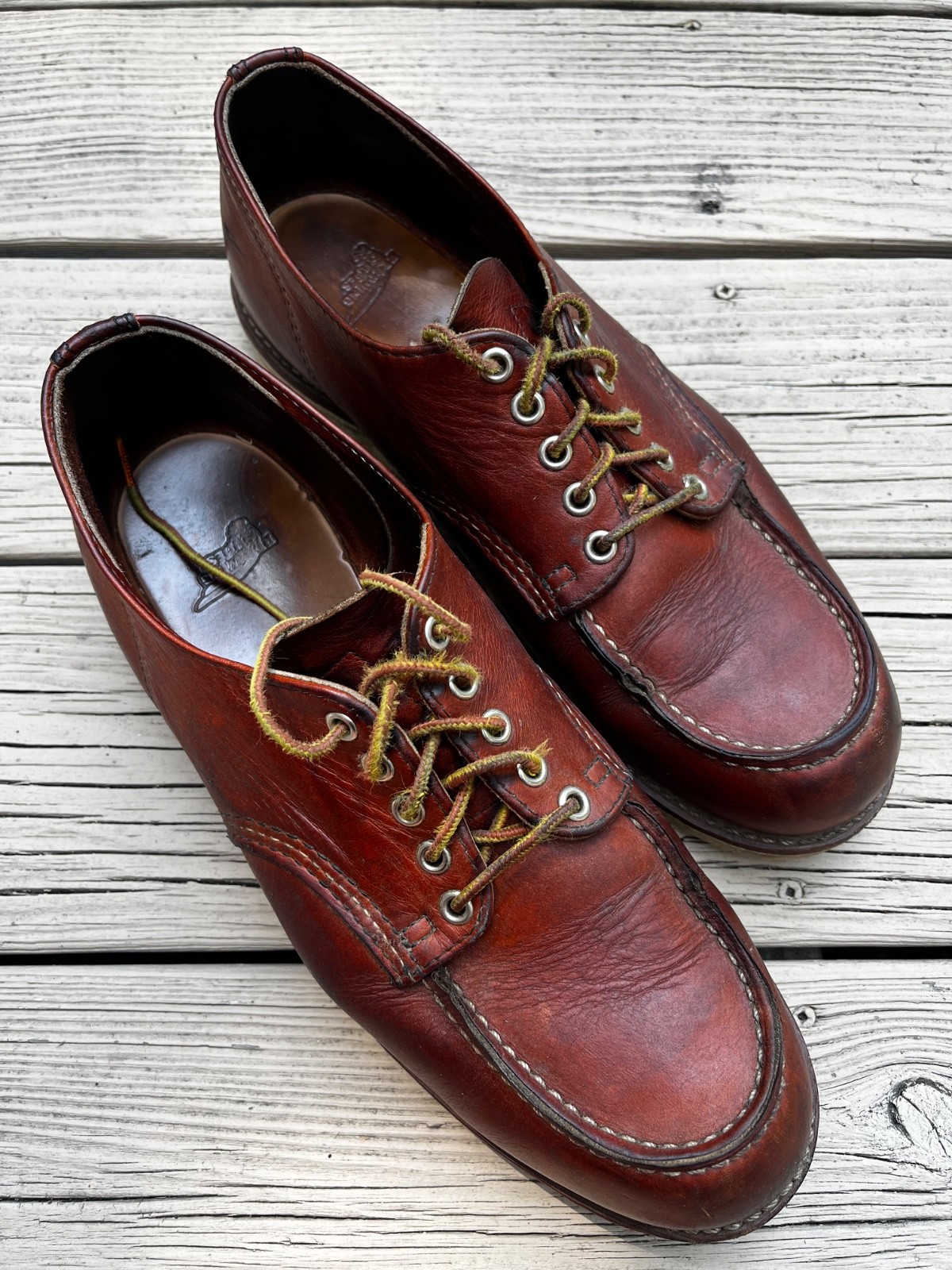 Red Wing Oxford 8092 Moc Toe Boots USA Mens Size 12