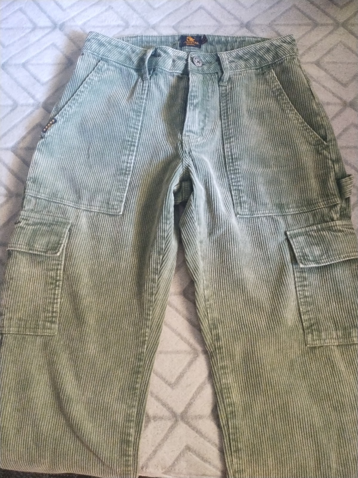 Five Star General pair lightly worn green