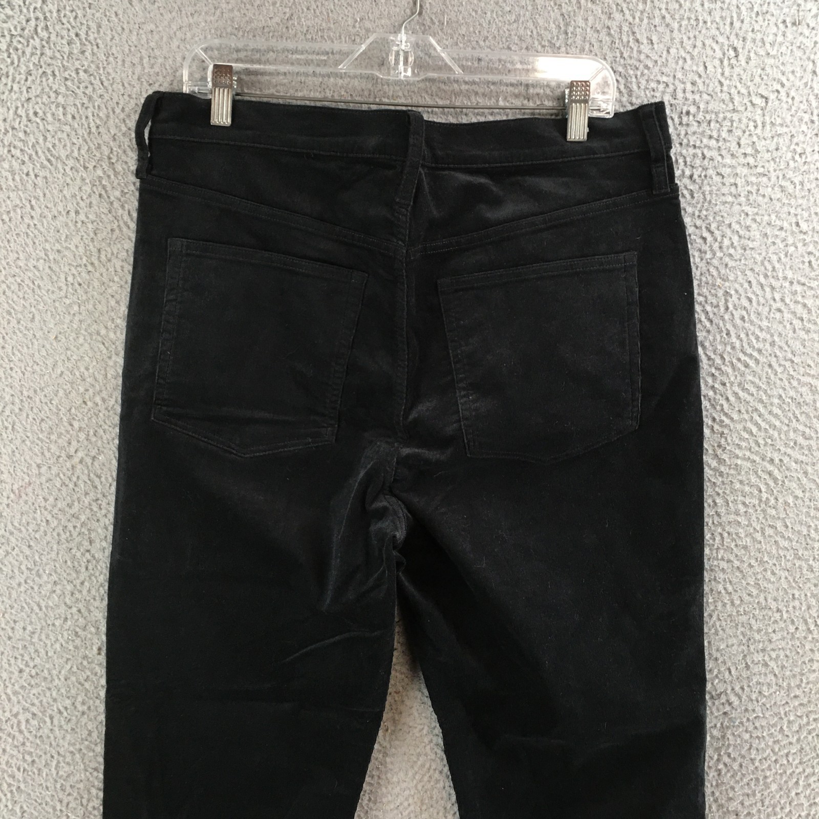 J.Crew Straight Leg Jeans Mens 32 Black Denim Mid Rise Zip Fly Button Front NEW