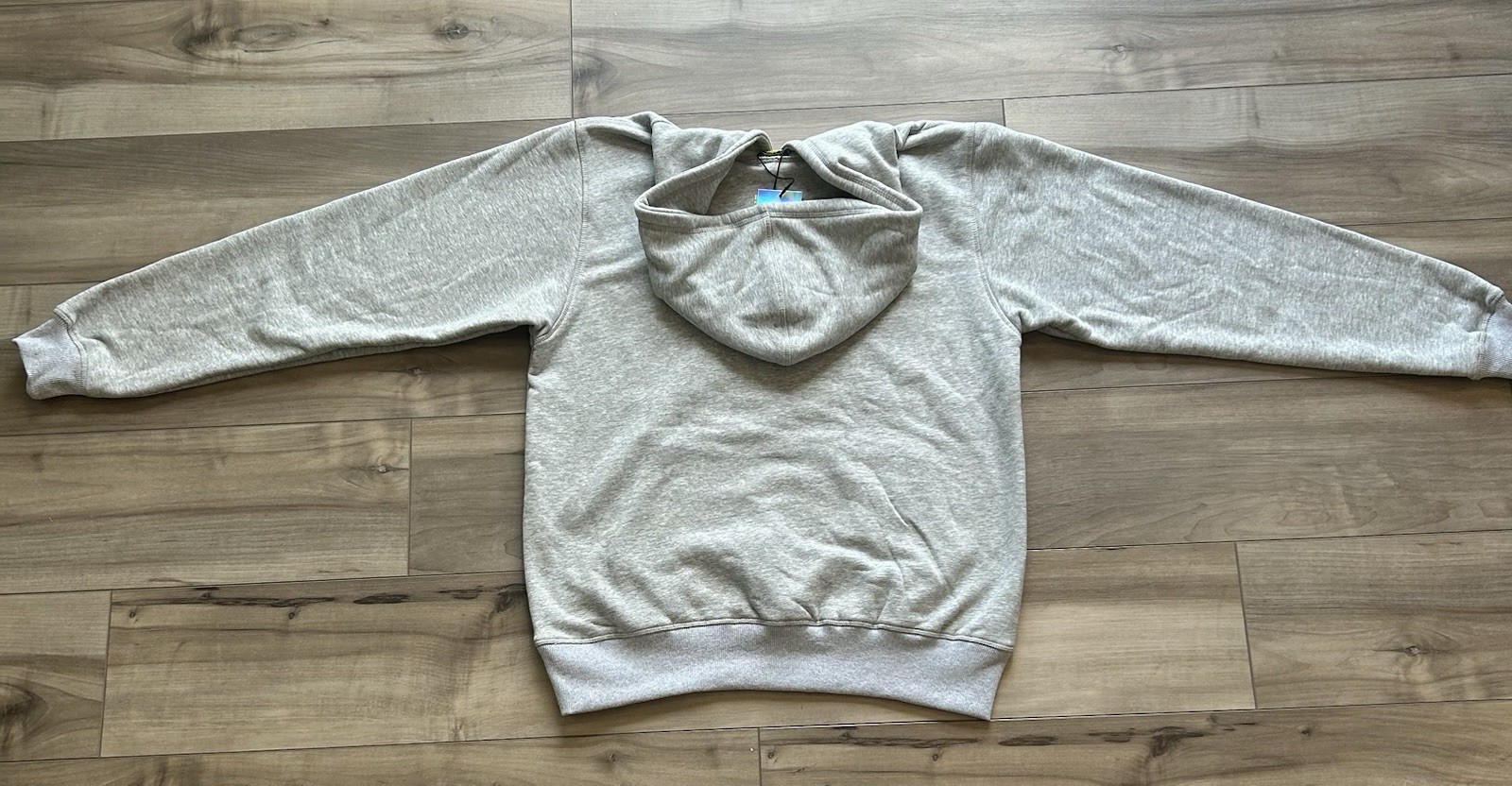 Corteiz OG Alcatraz Hoodie Size Medium Gray White Cotton Comfy
