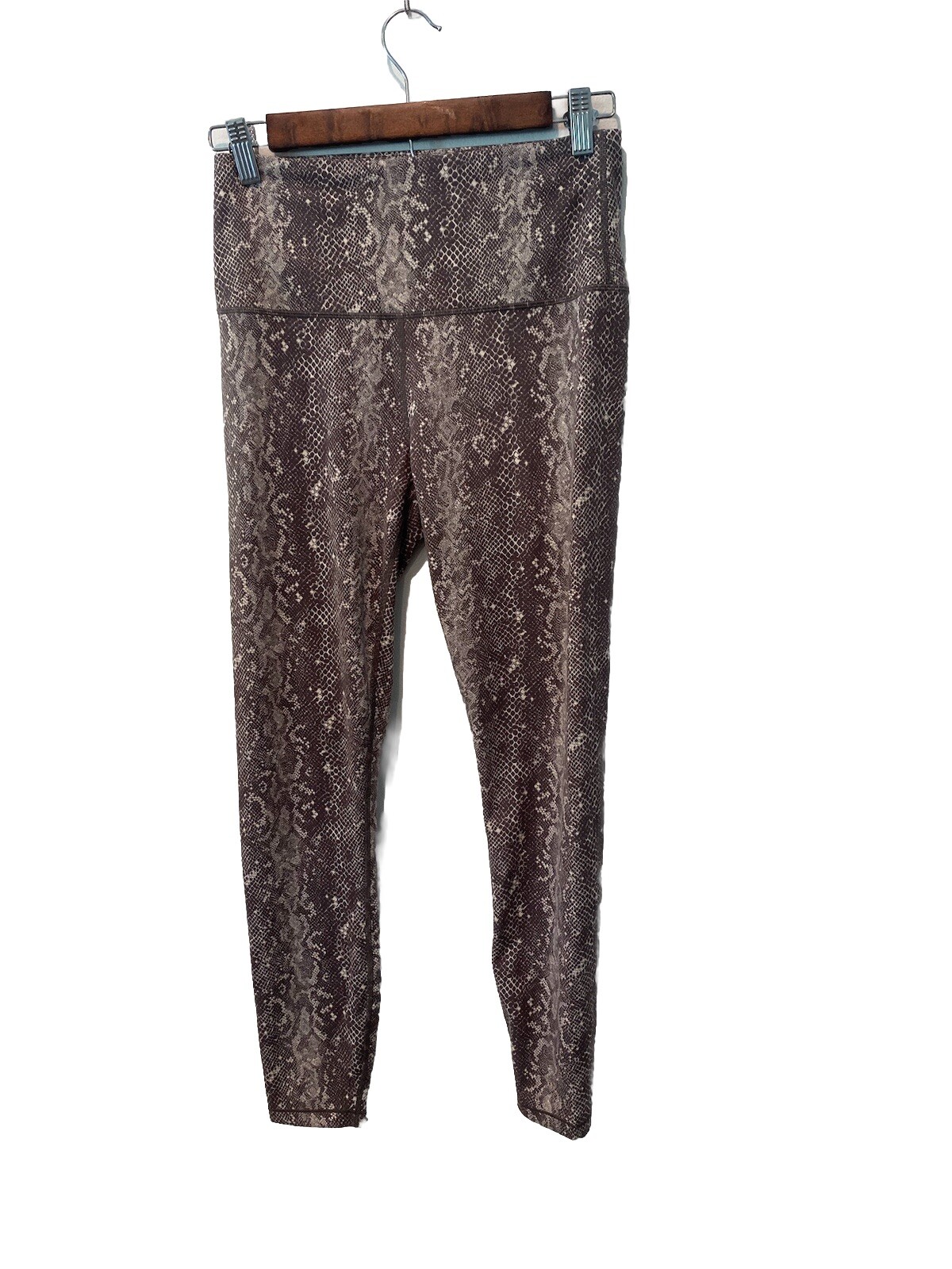 Varley Century Snake Leggings Size Small S Animal Viper Grey Pumice