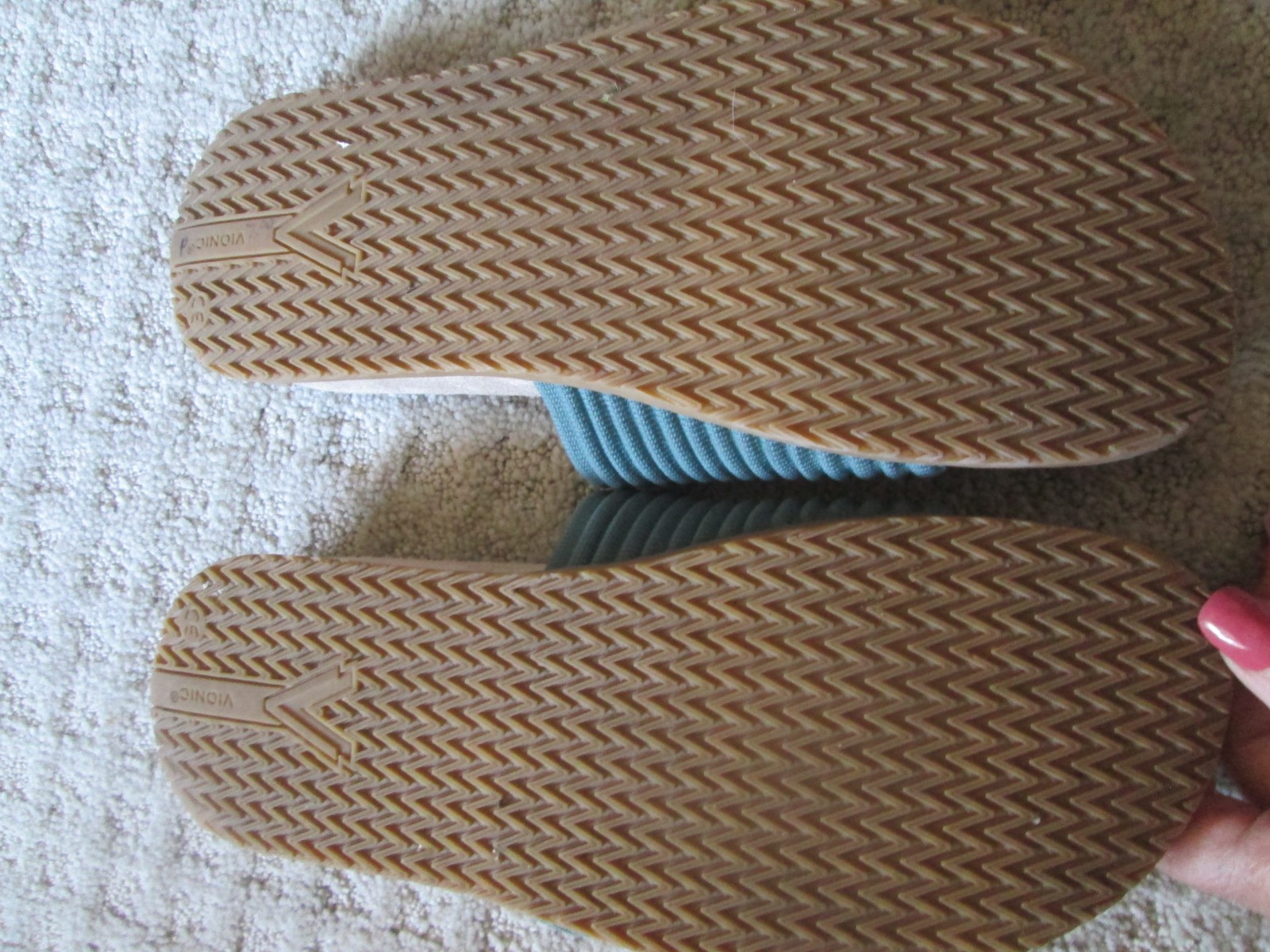 VIONIC Evie Knit Slide Sandal Green Women’s Sz 10 ~~EXCELLENT~~