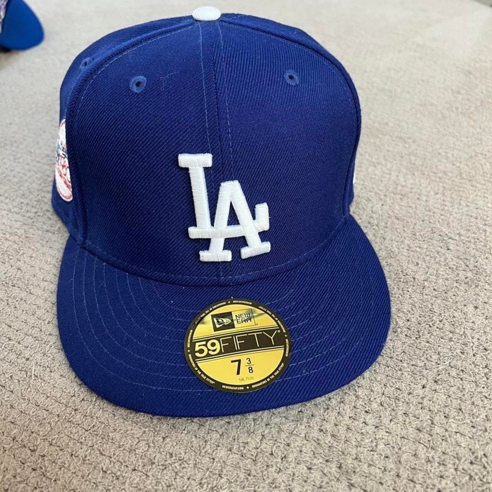 New Era Los Angeles Dodgers Fitted Hat 7 3/8