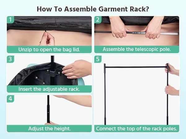 Remeit Dance Bag with Garment Rack 28″ Dance Costumes Rolling Garment Bags Kids