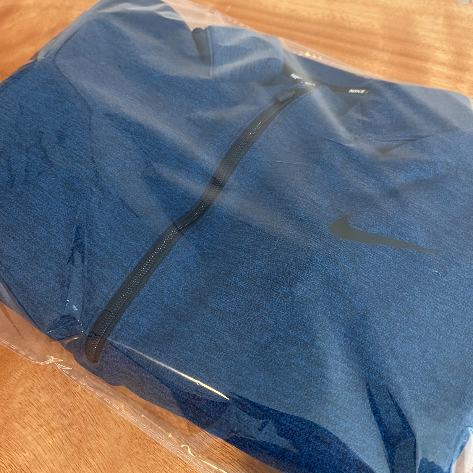 Nike Golf Therma Repel Mens Medium Blue Half Zip Pullover Long Sleeve Active