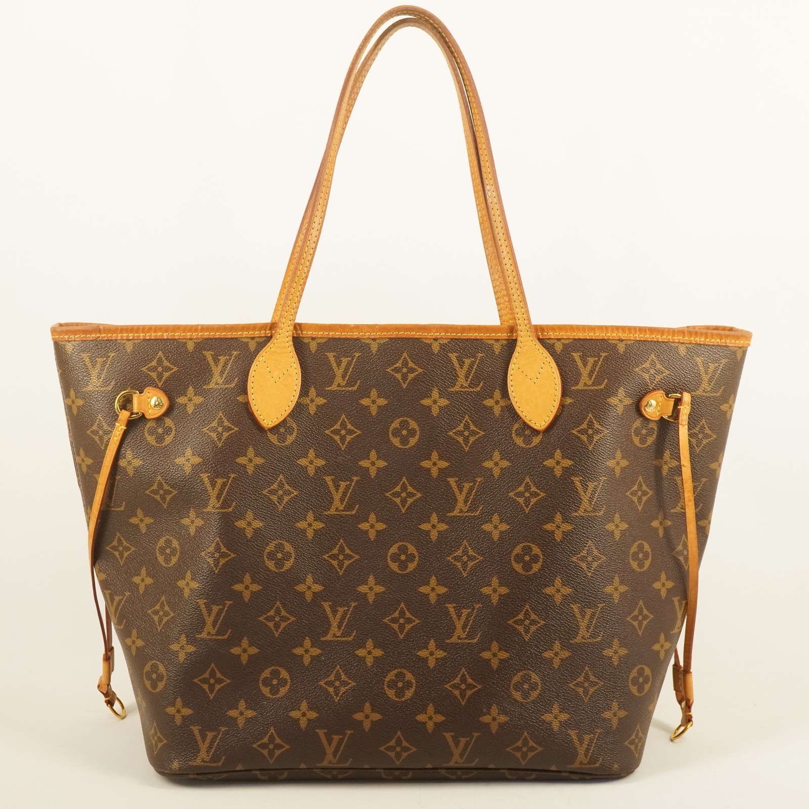 Louis Vuitton LV Monogram Neverfull MM Tote Bag, Fuchsia Interior – Free Ship US
