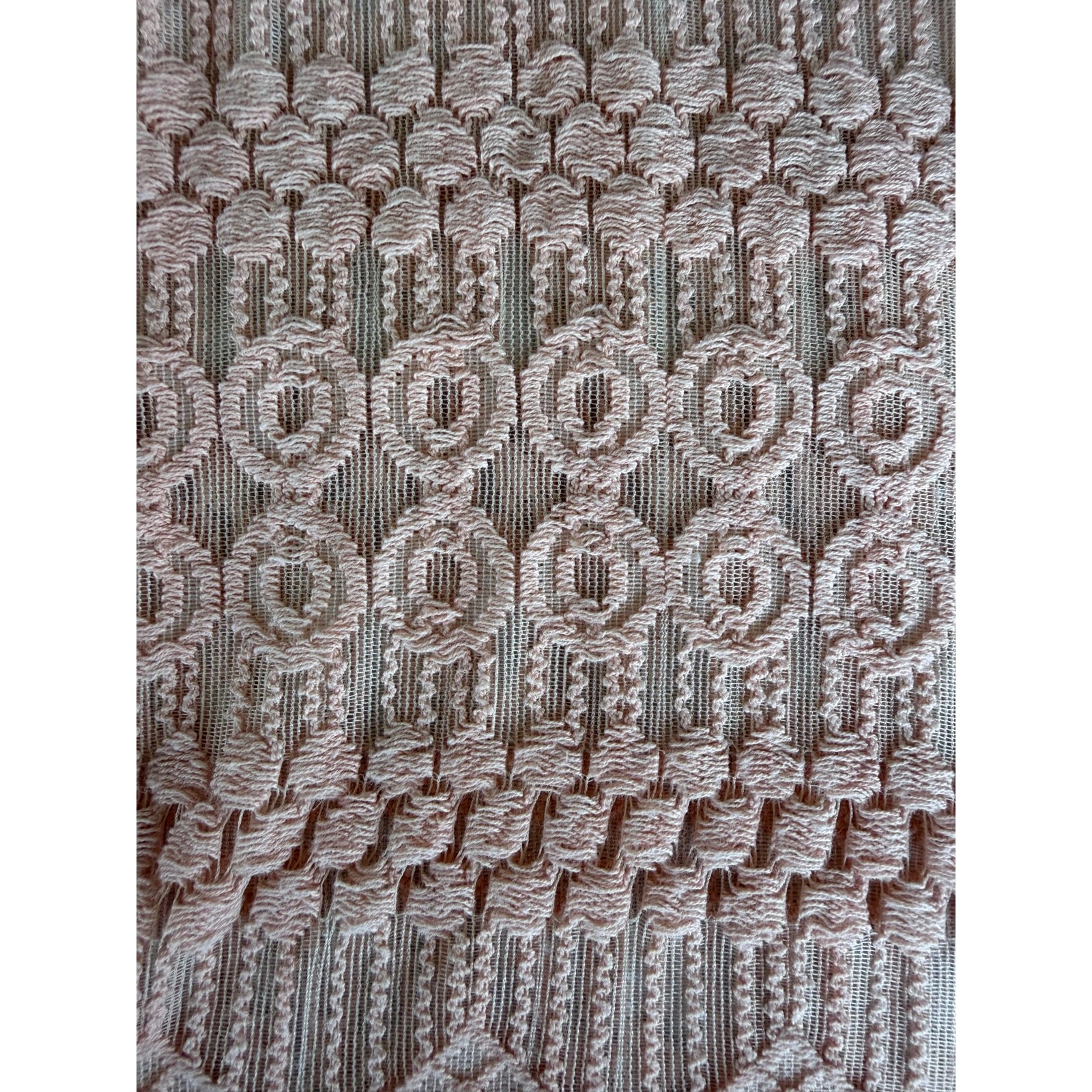 Boho Festival Cottagecore Hippie Lucky Brand Brand Crochet Lace Knit Top Size M