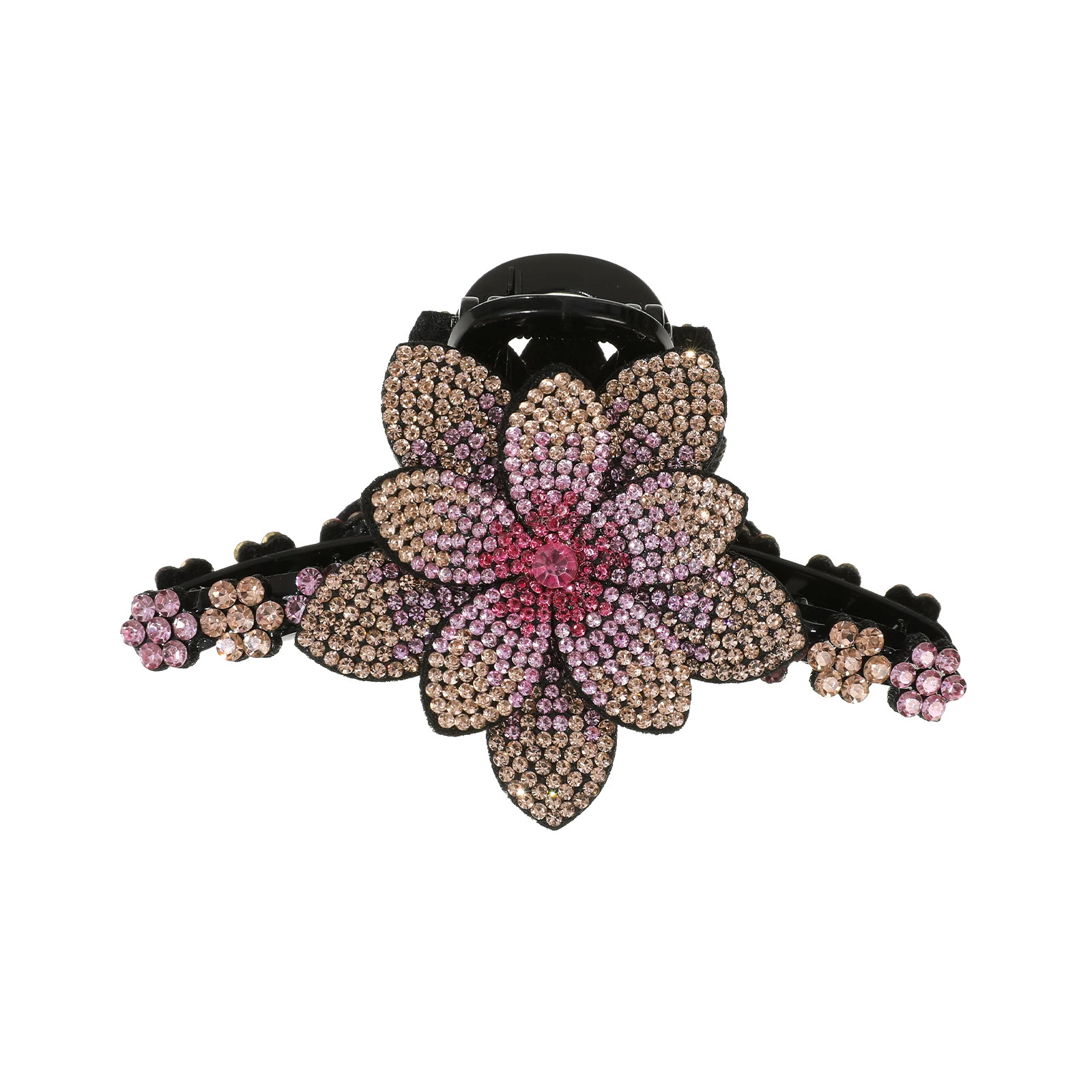 Flower Rhinestone Hair Claw Clips for Women Girls Hair Accessories Barrettes