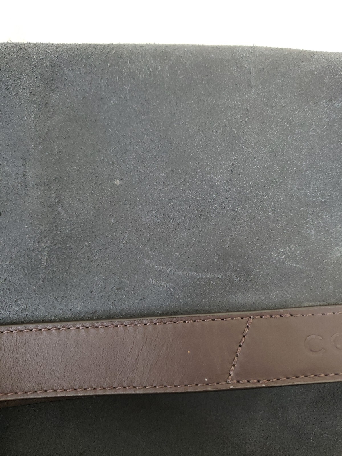 Coach Camden Navy Fold Over Tote Messenger Bag Mens or Ladies Leather