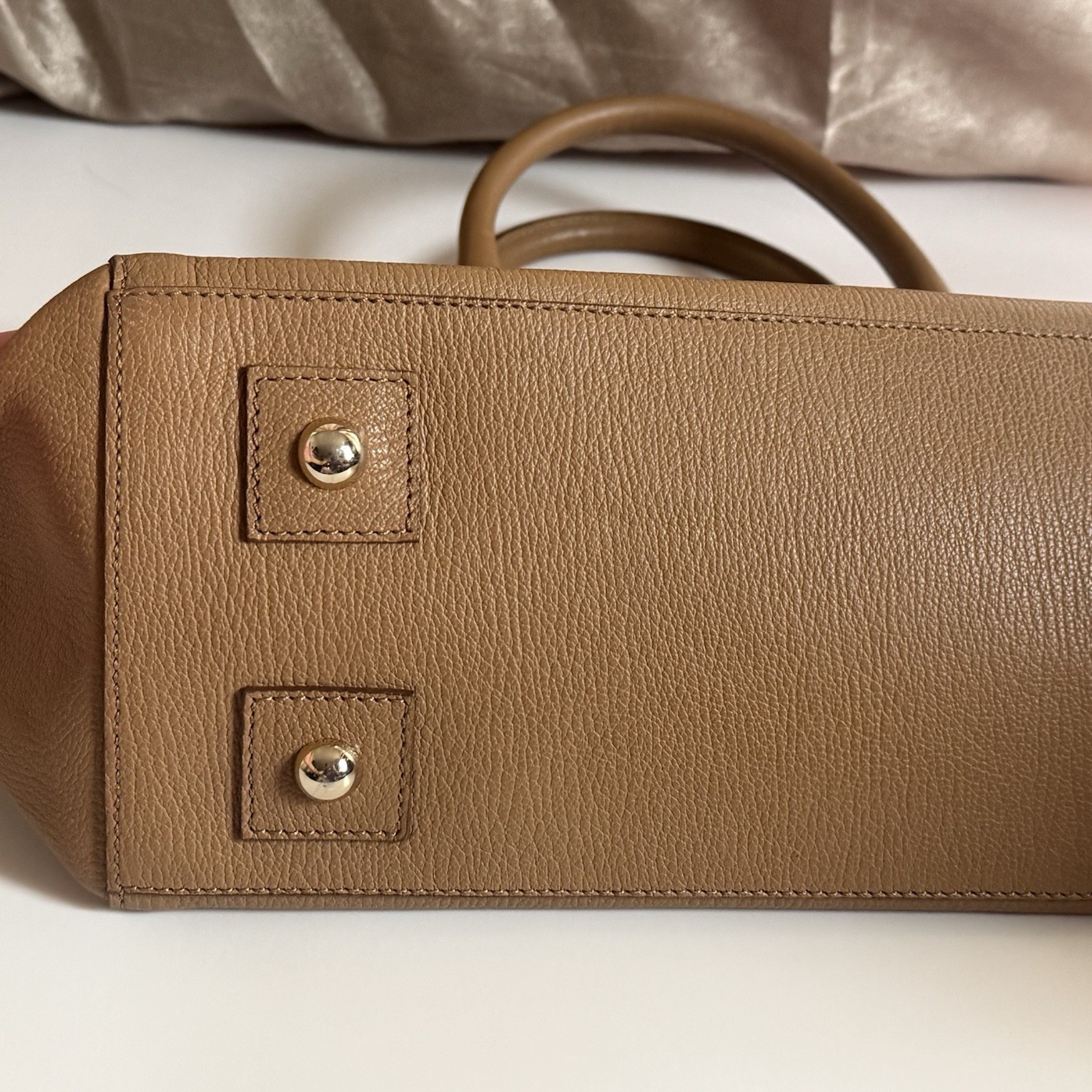 Mulberry Del Rey Leather Satchel Top Handle Bag