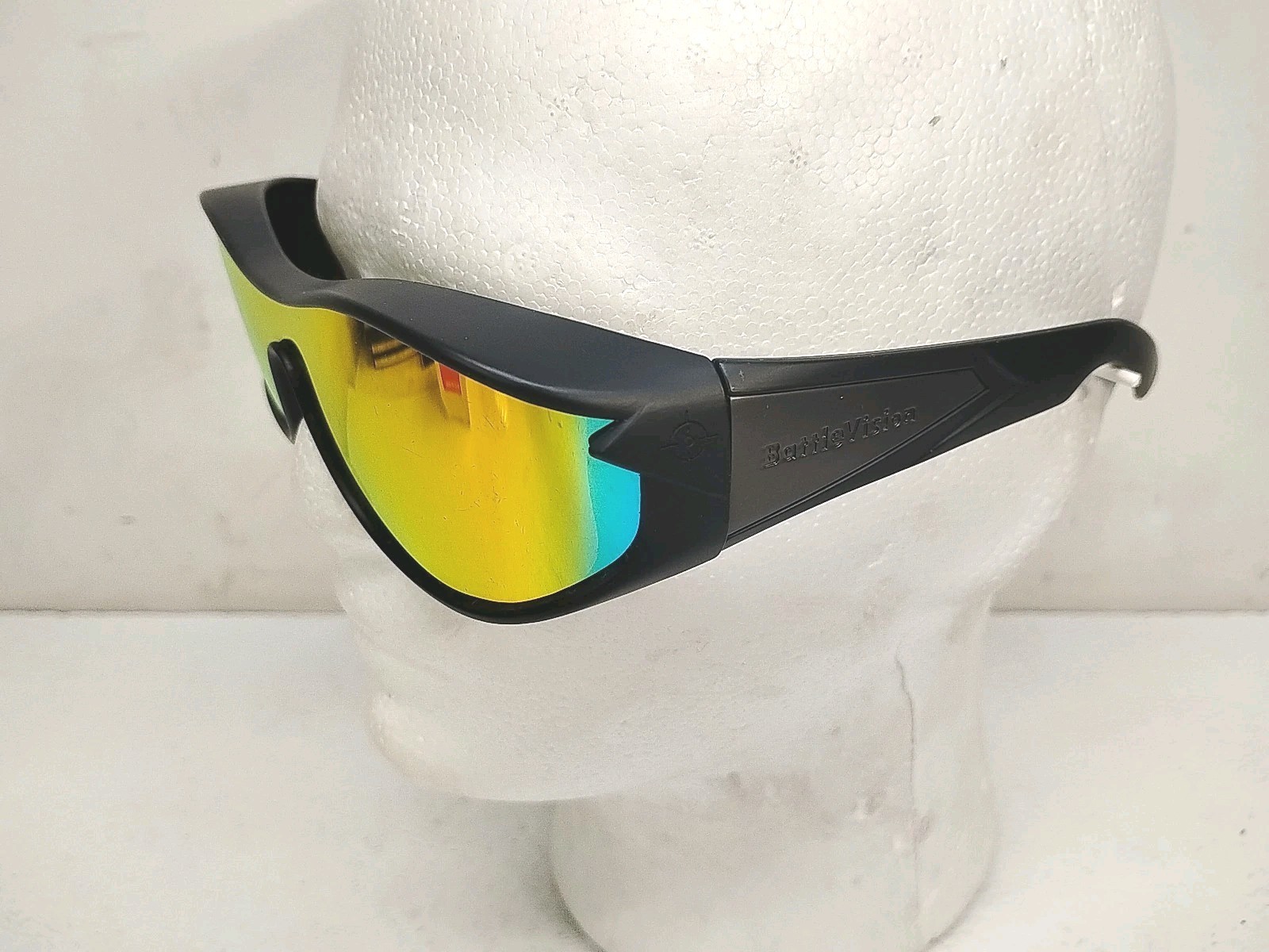 BattleVision Wrap Arounds Unisex Sunglasses Wear Over Prescription UV Protection