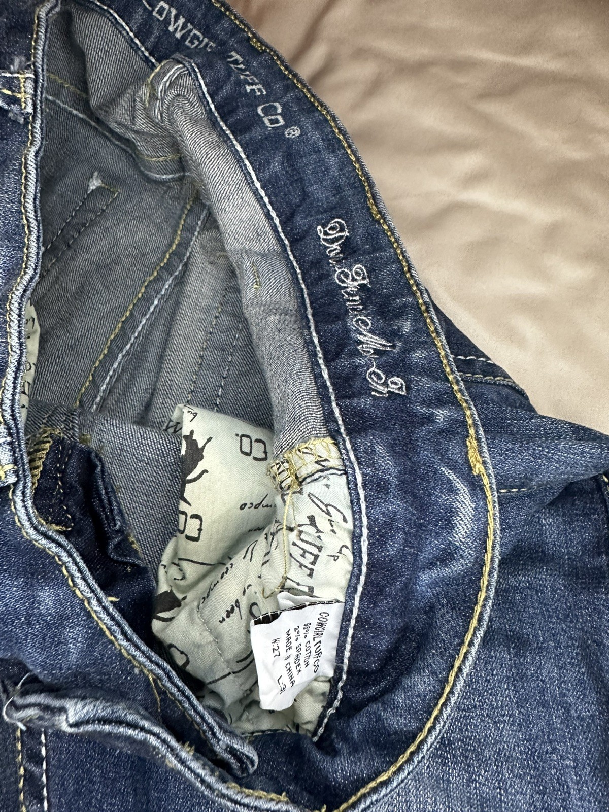 Women’s Cowgirl Tuff Co Jeans Hot Shot Sz 27×31