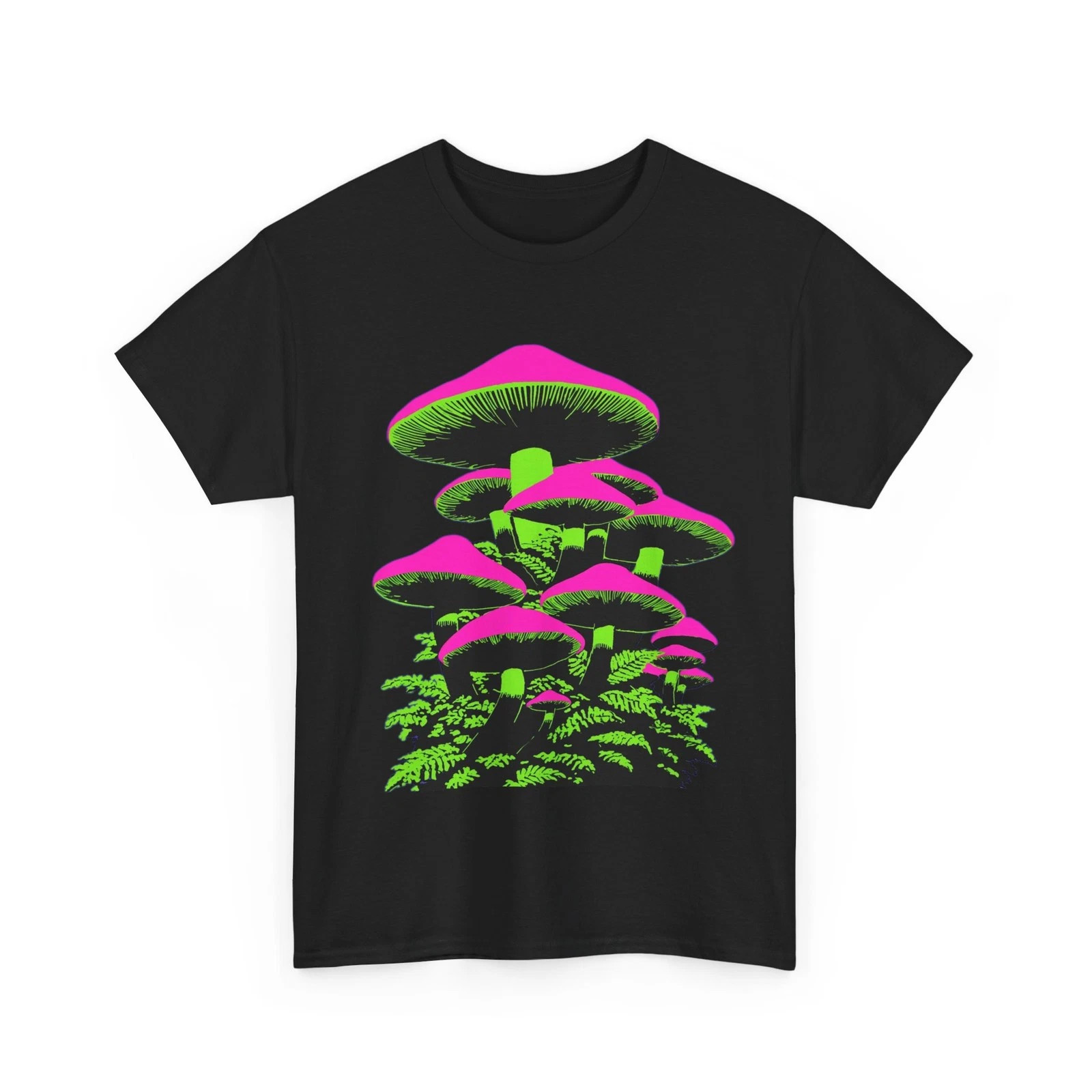 MAGIC MUSHROOM POPART STREET WEAR TSHIRT GIFT MEN WOMEN TEE SHIRT PARTY FESTIVAL
