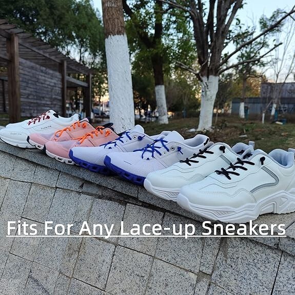 2 or 3 Pairs Elastic Shoe Laces Replacement Laces for on Cloud,Stretch round