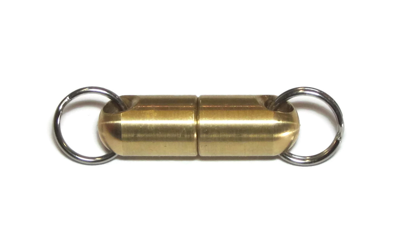 Quick Disconnect Magnet Valet Keychain Release N52 Brass 6 lb 2.5kg Link B