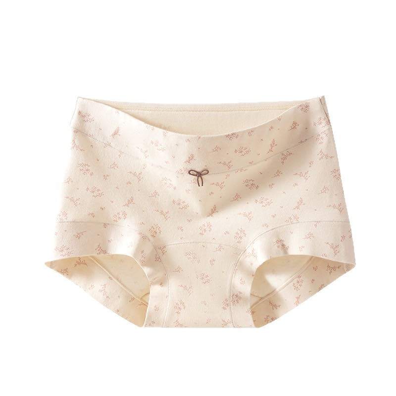 4X Women Cotton Boy Shorts Floral Print Light Tummy Control Full Coverage L-2XL