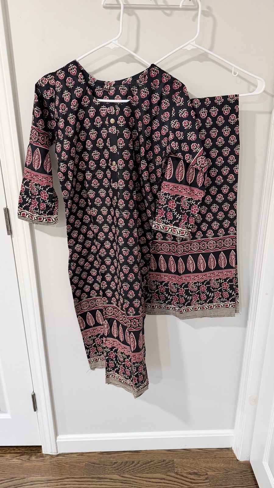Indian Lawn Cotton 2pc Size S