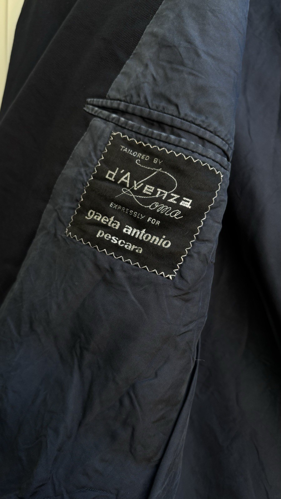D’Avenza Roma. HIGH ITALIAN TAILORING. Mens blazer, LUXURY vintage