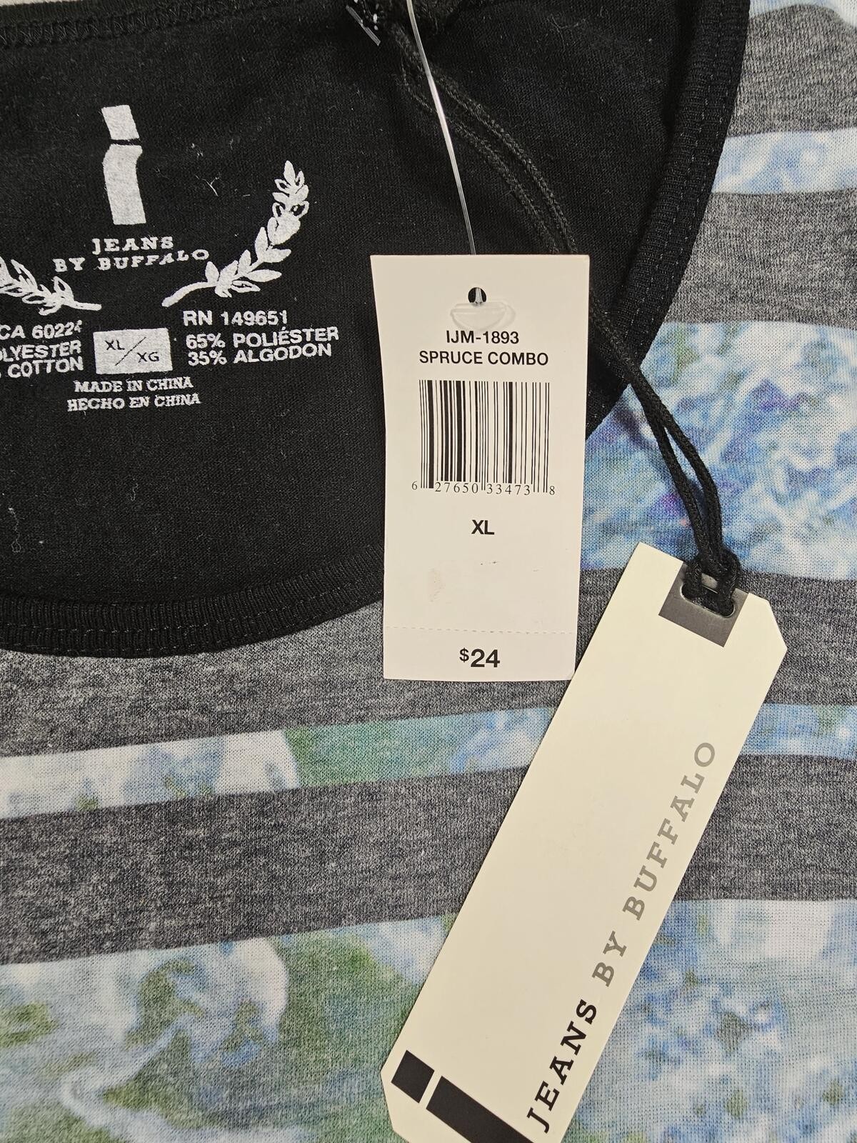 Jeans by Buffalo Spruce Combo Tank Top. Size XL Beachy