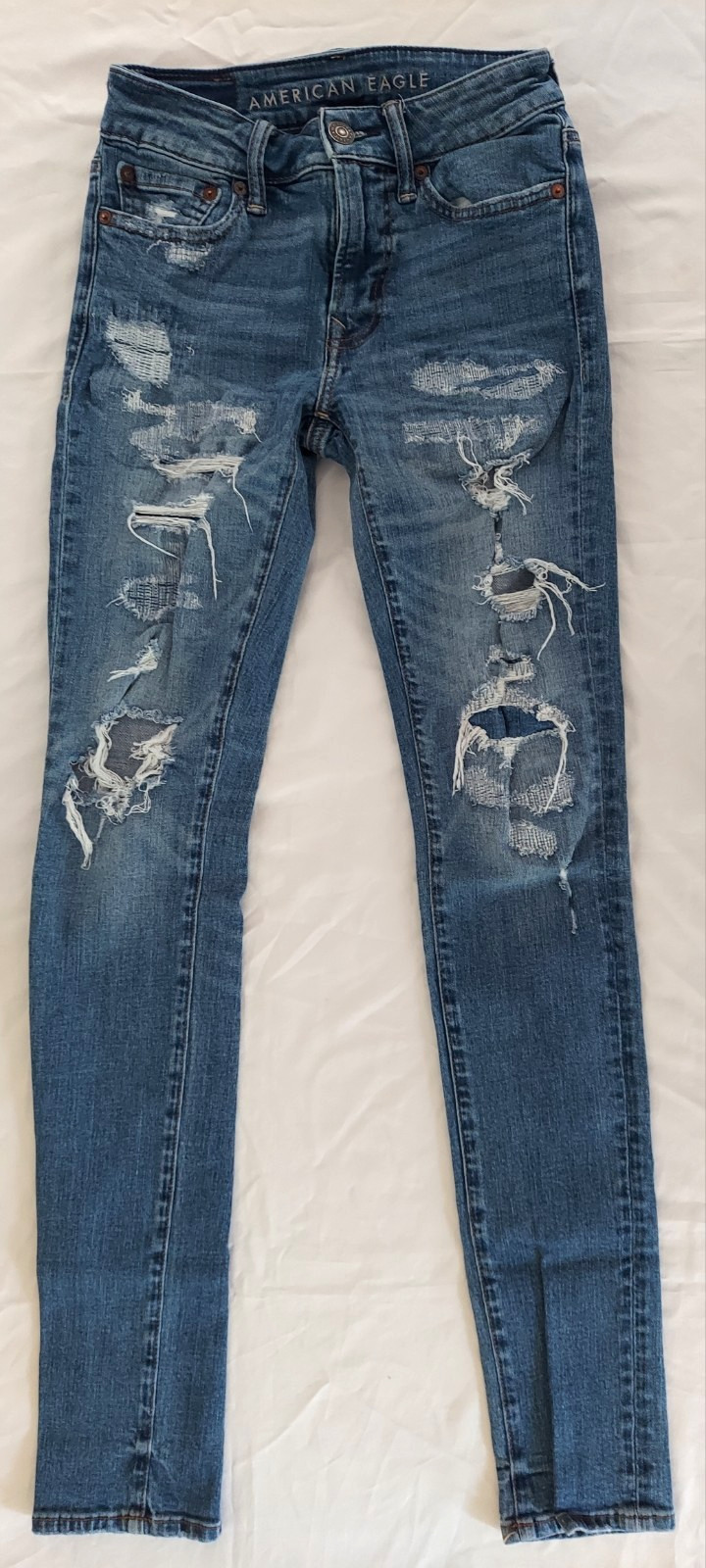 AMERICAN EAGLE Jeans, Next Level Flex & AirFlex, Lot of 5, Sz 26 x28, Slim fit