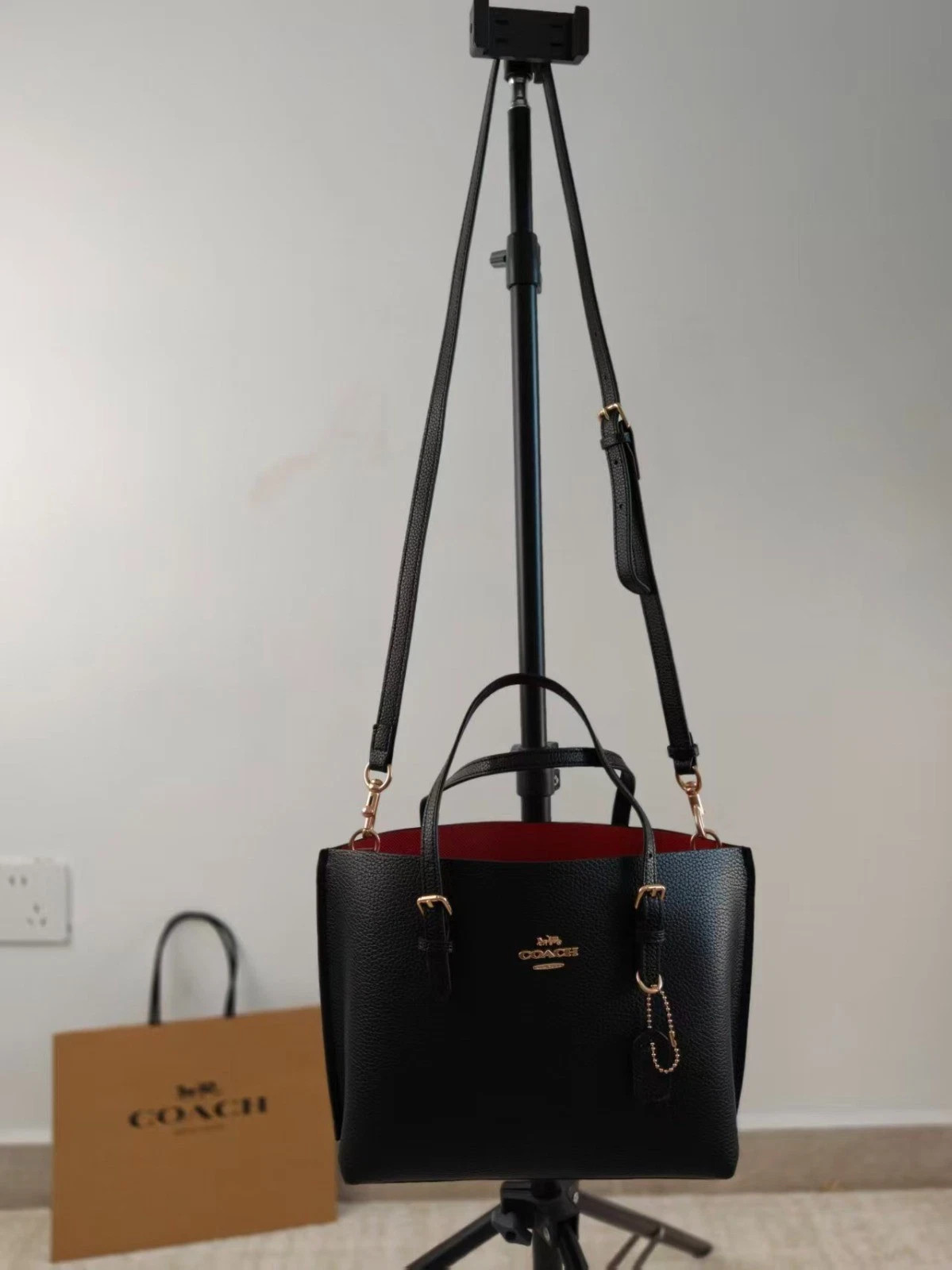 Coach Women’s hand bag C4084 IMF2L MOLLIE TOTE 25 2Way Shoulder Bag New Outlet!!