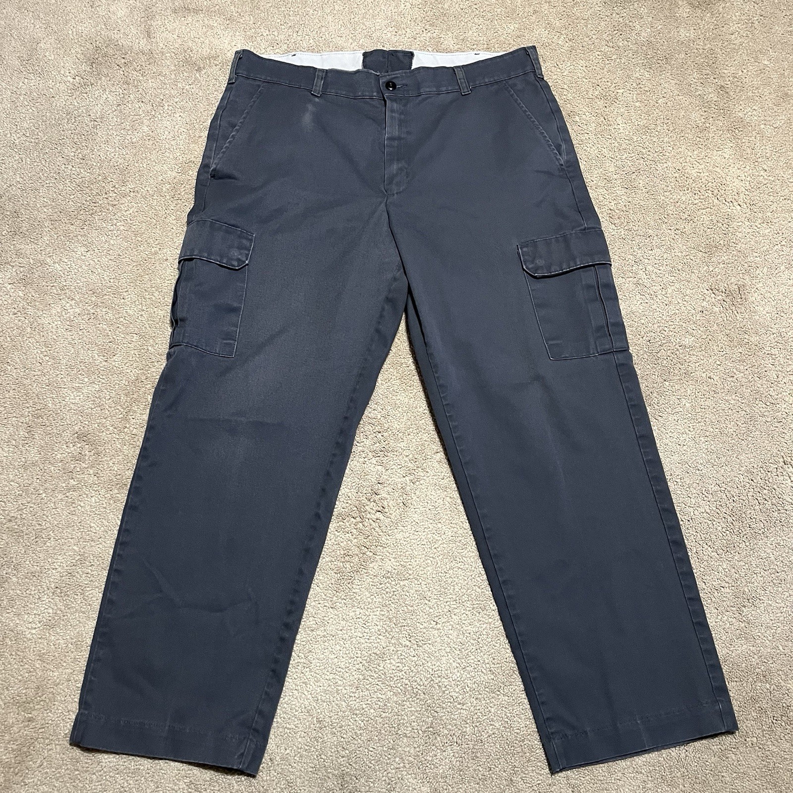 Red Kap Industrial Cargo Pants Men 38×30 Grey PT88CH2 Touchtex Utility Tactical