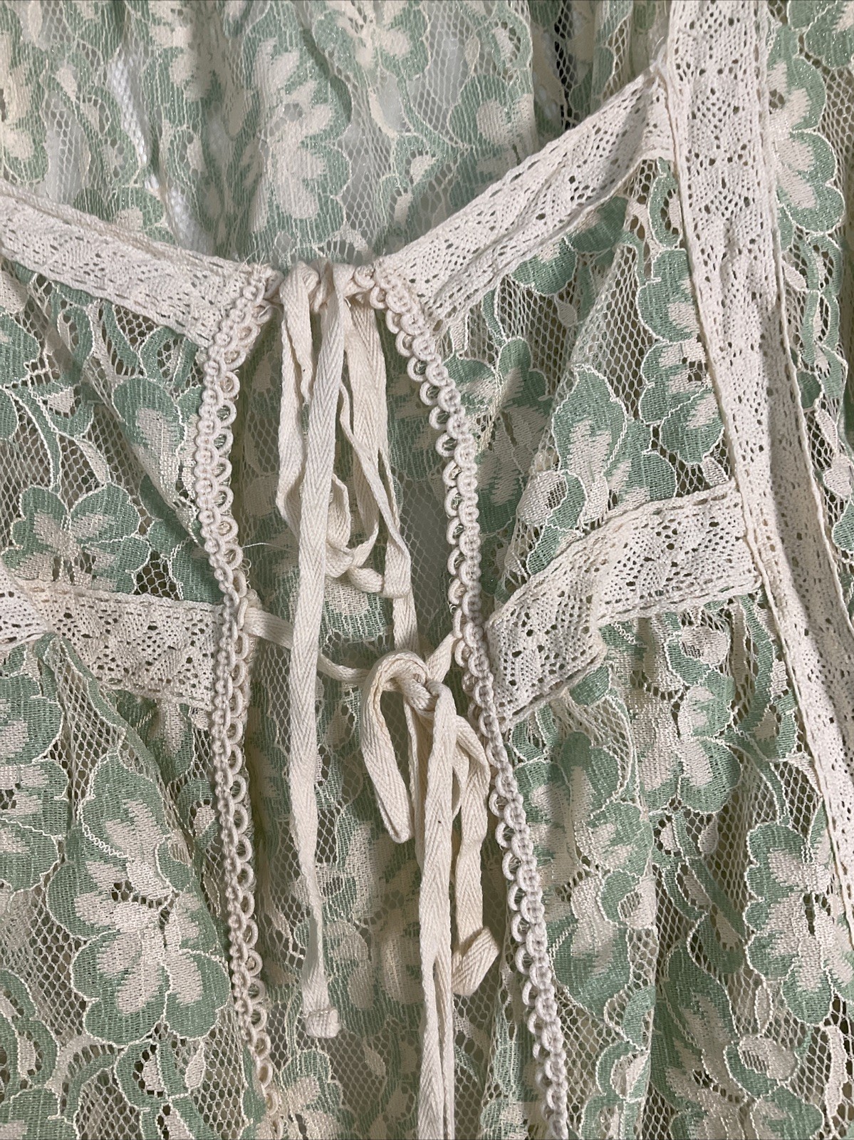 Forte Whispering Willow Top In Green Sz L NWOT 0366