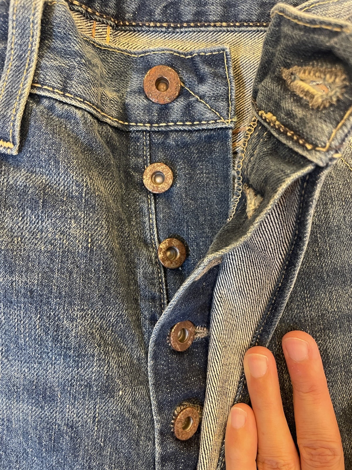 Levi’s LVC 1944 WWII Selvedge Denim – W36 L34
