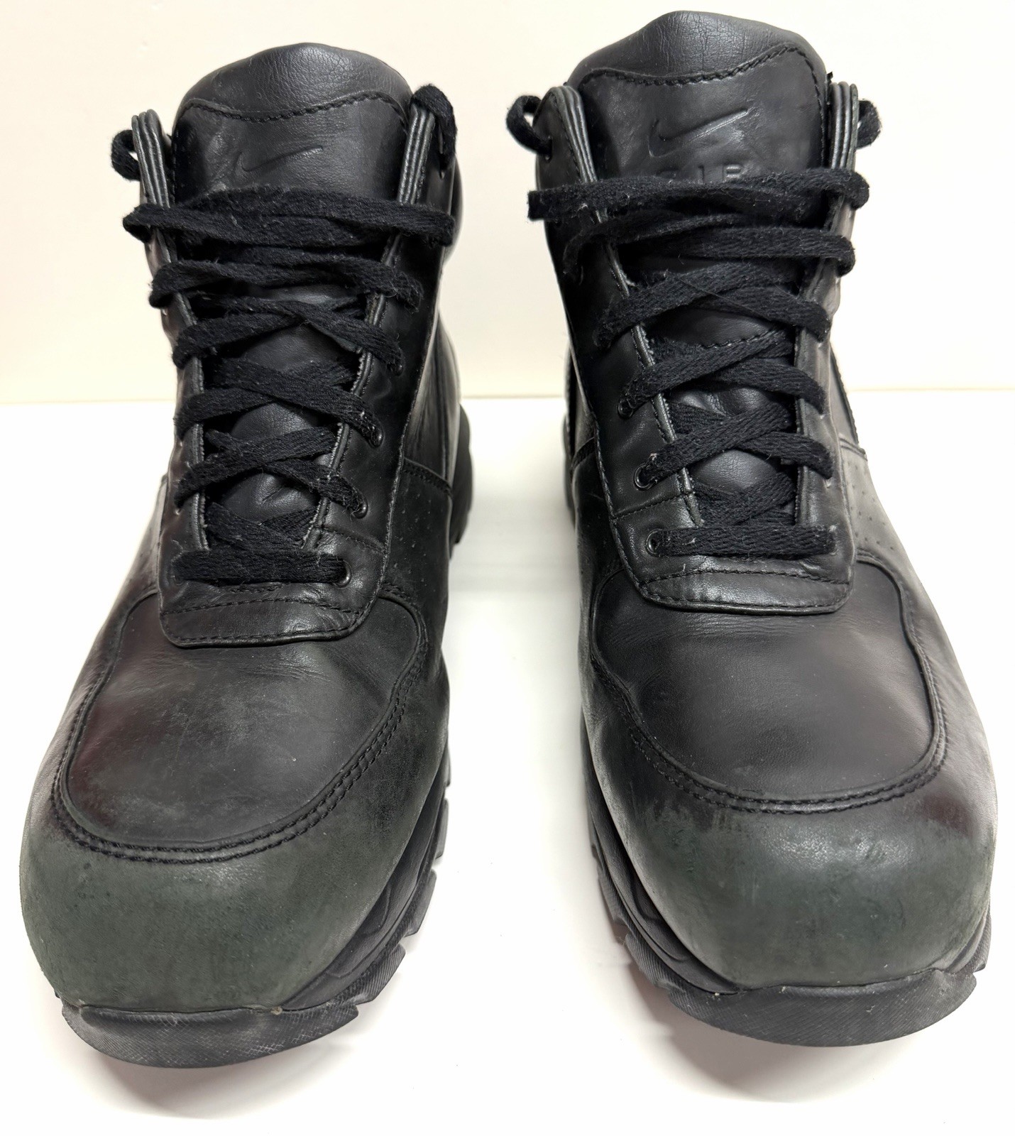 Nike ACG Waterproof Leather Boots Black Men’s US 15 EU 49.5 Hiking Trail Shoes