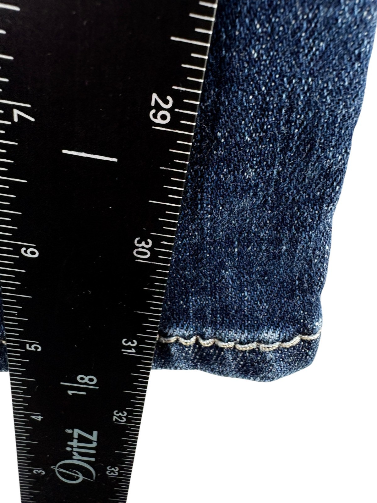 Buckle BKE Alec Straight Leg Jeans Mens 27 Blue Denim Cotton Stretch Slim Fit