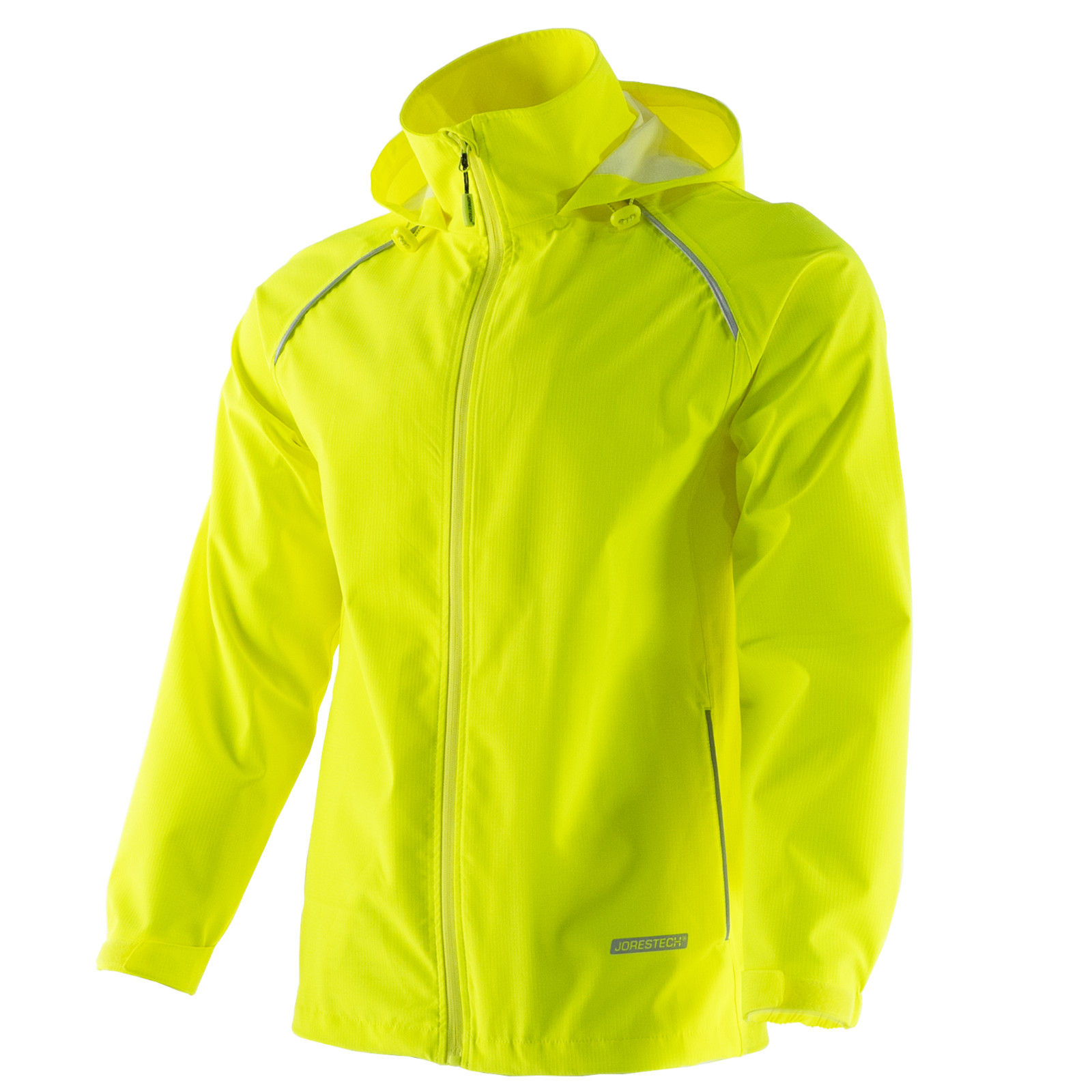 Hi-Vis Rip Stop Safety Jacket with Reflective Strips by JORESTECH