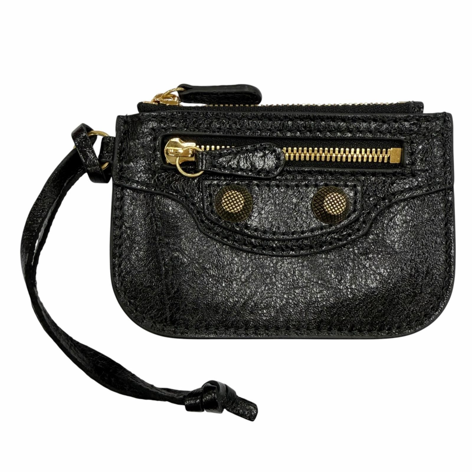 Balenciaga Leather Coin Case – DUTY FREE
