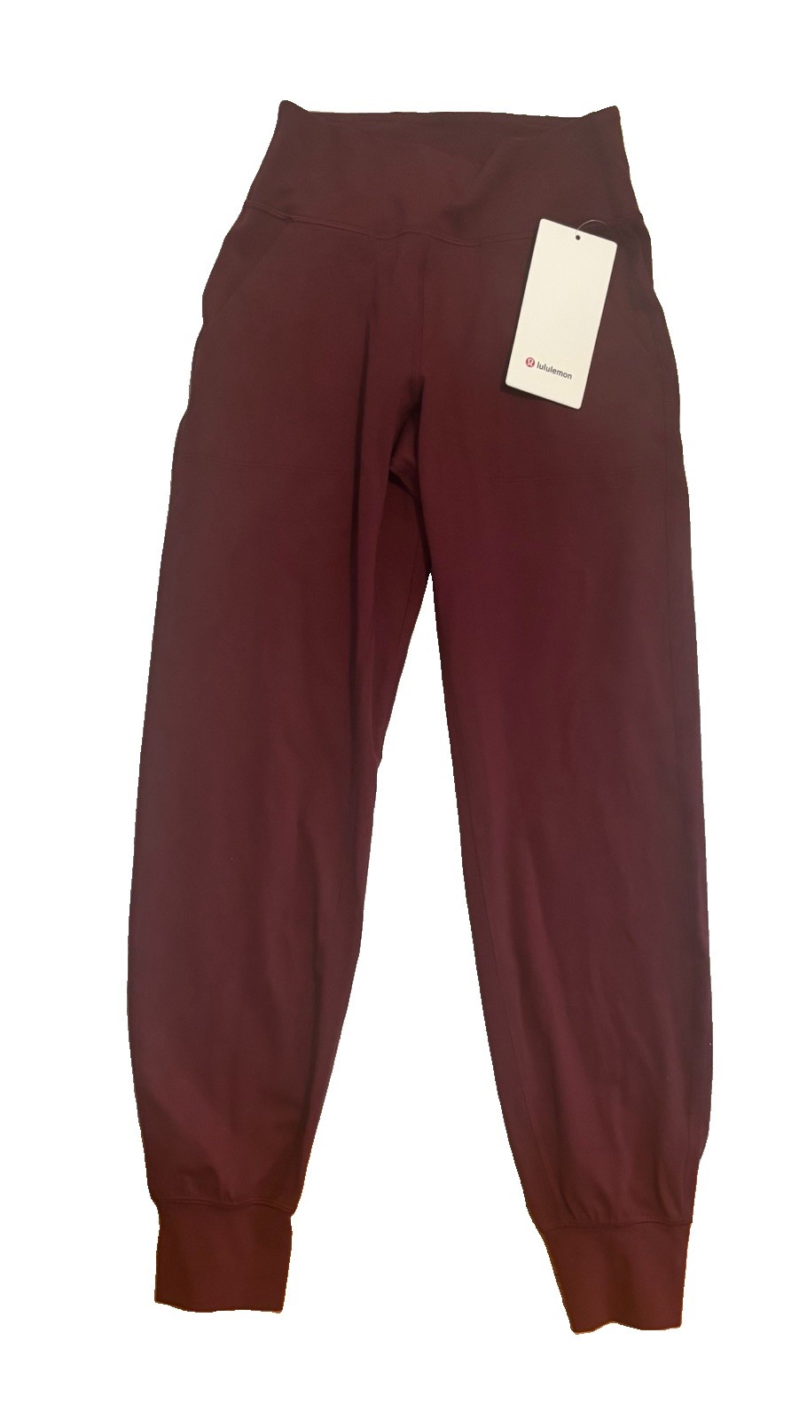 🍒 New! Lululemon Sz 4 Align High Rise Jogger 28″ Red Merlot Burgundy Nulu NWT
