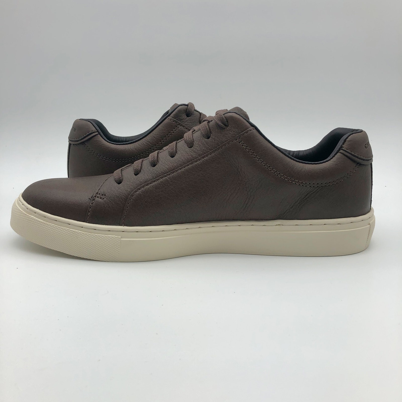Cole Haan Mens Jensen Low-Top Casual Sneakers US 9 M EU 42 Brown Leather NIB