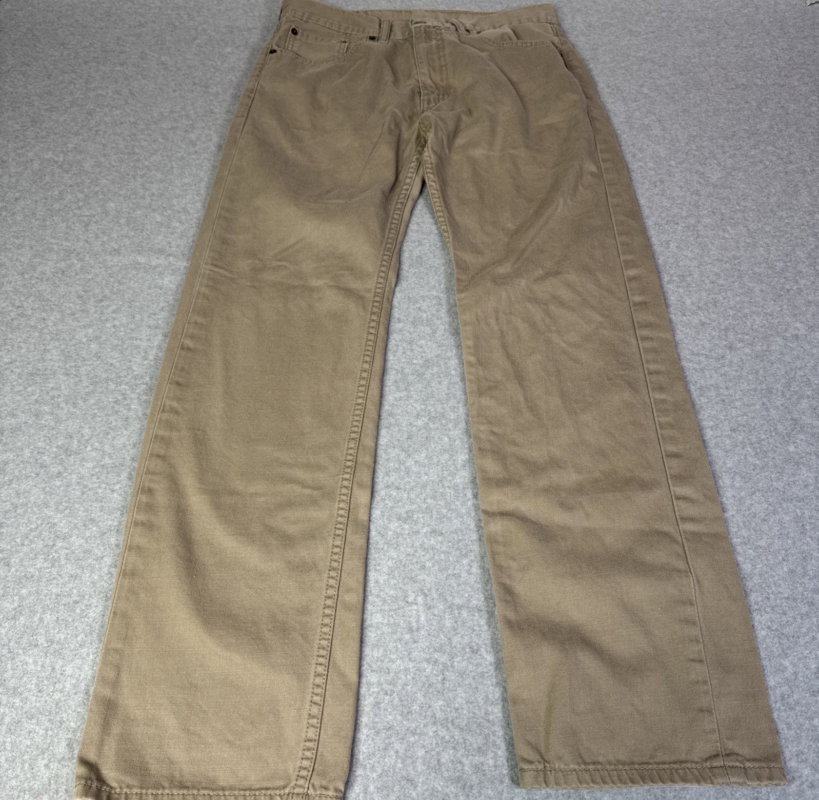 Levi’s 505 Men’s Khaki Jeans 32×32 (Fits 32×30.5″) Regular Straight Fit