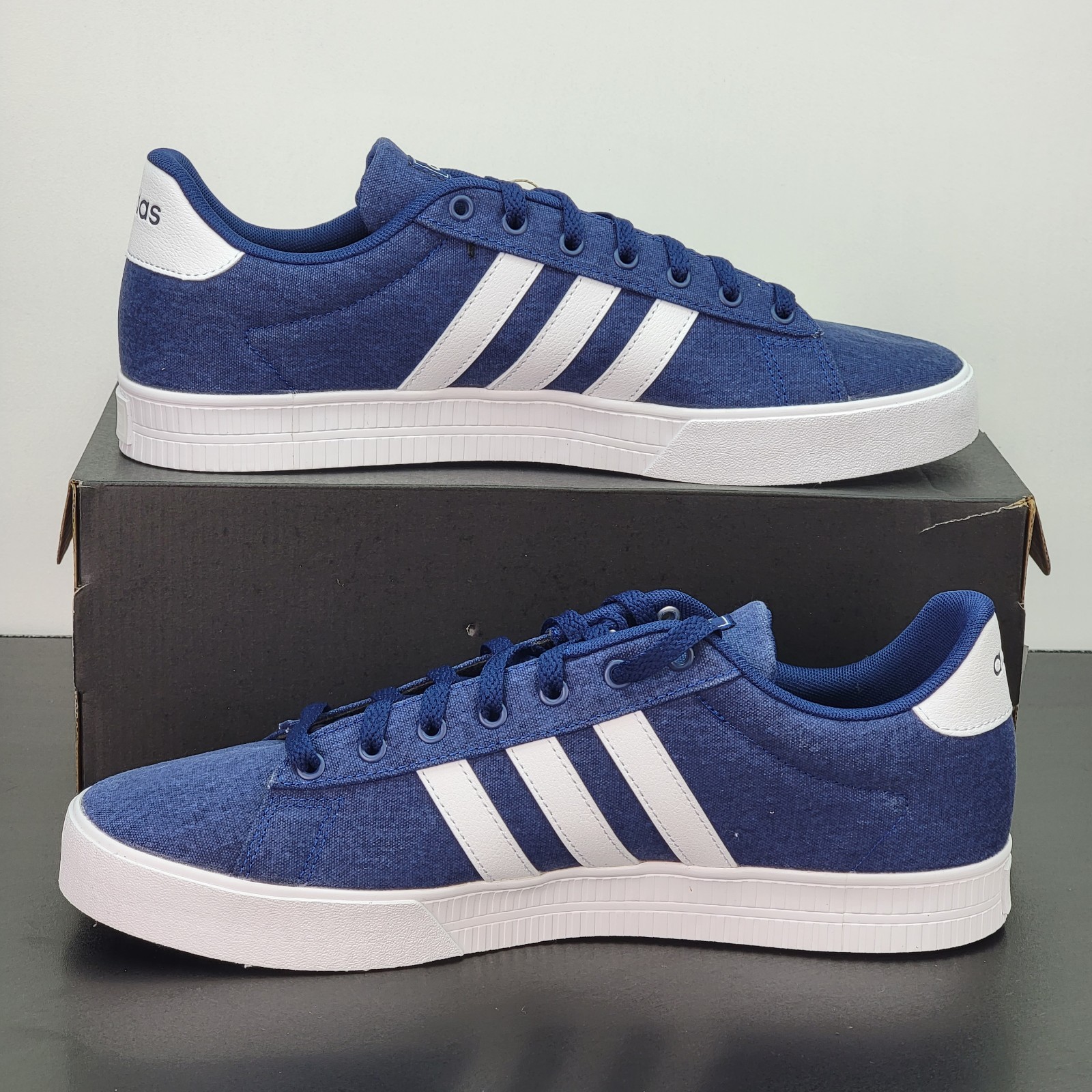 Adidas Daily 3.0 Men’s Size 11.5 Shoes Blue Athletic Skateboarding Sneakers