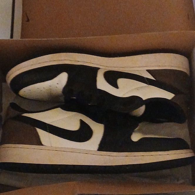 Jordan Air Jordan 1 Retro Low OG GS Colorblock Black White Brown 6.5Y