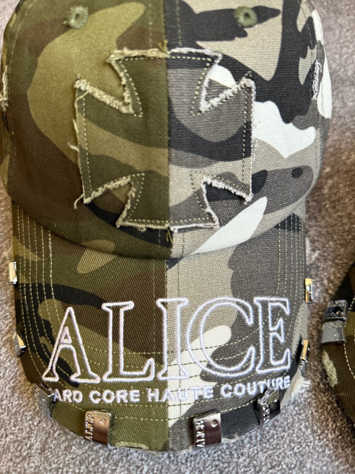 cap hat alice hollywood hardcore haute moto couture tokyo exclusive streetwear