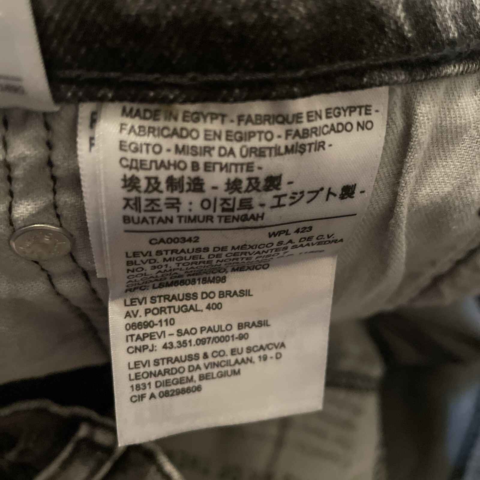 NEW Levi’s 541 Men’s Jeans Dancing Robot-grey- MANY SIZES 187570139