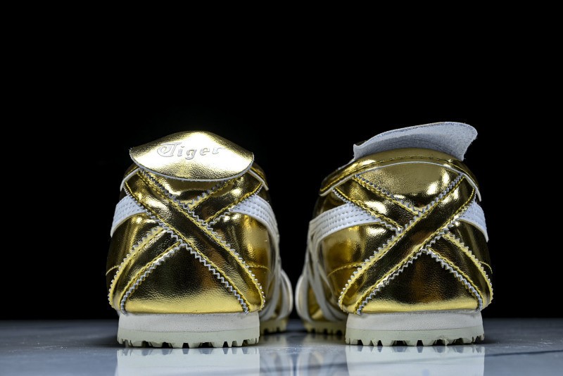 Onits*ka Tiger Mexico66 Gold White 1183B566-201 Unisex Size 4-11