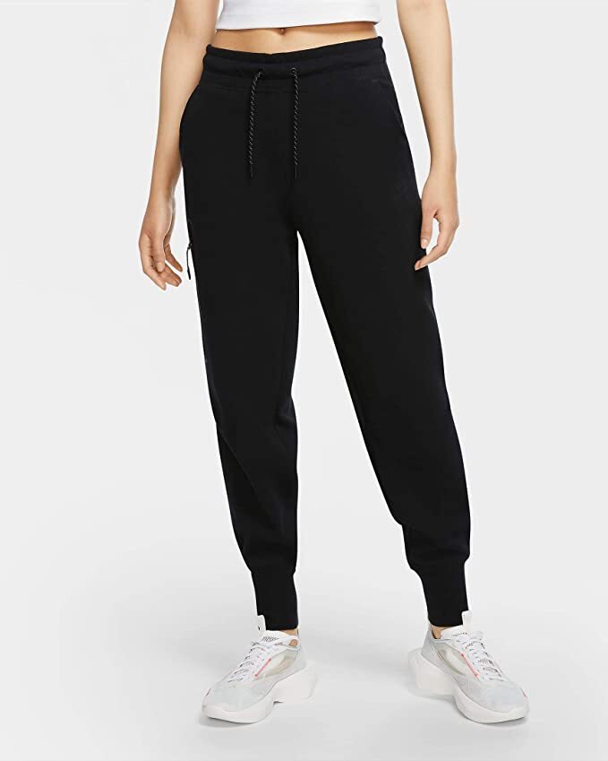 Nike Women’s Sportswear Tech Fleece Sweatpants Black Sz 2XL CW292-010