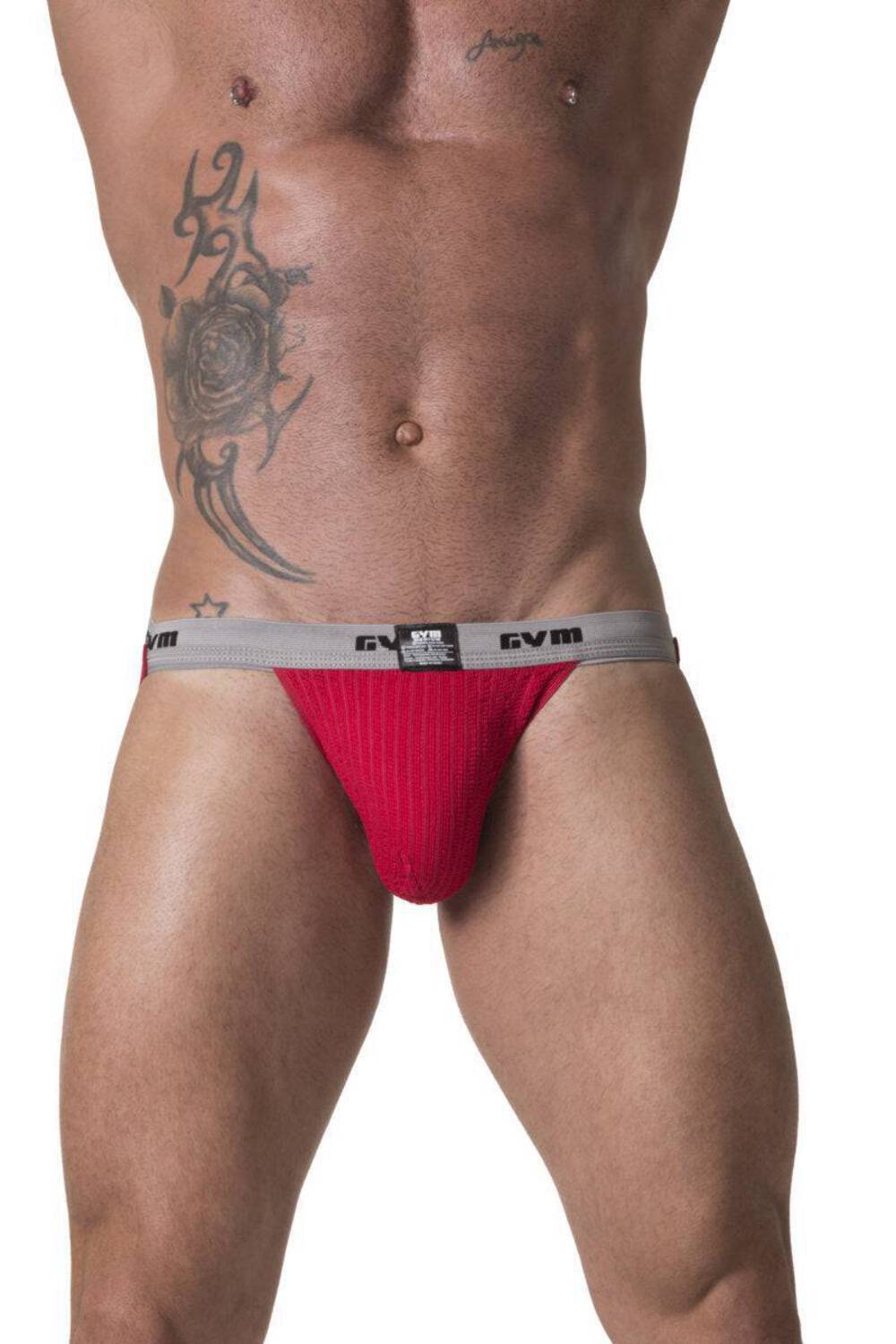 GYM Swim/Run Jockstrap 2.0 with 1″ Waistband (1-Pack)
